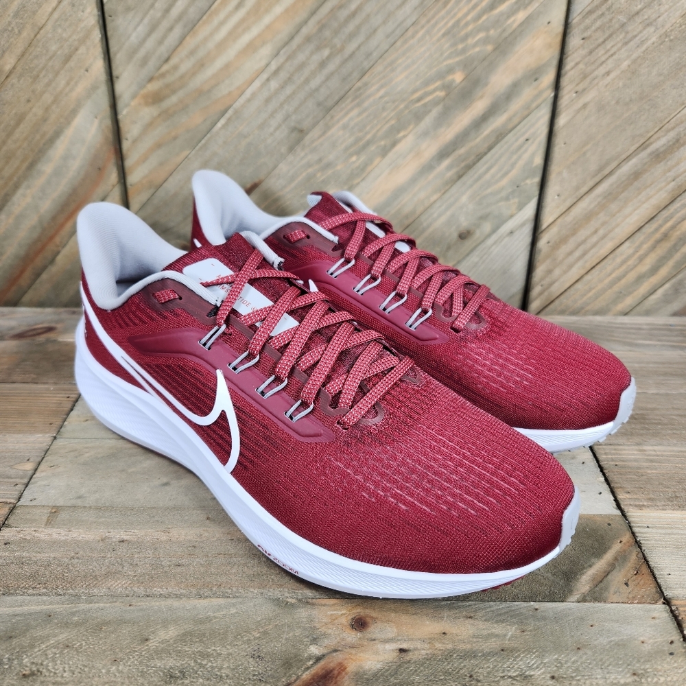Nike Air Zoom Pegasus 39 Alabama Crimson Tide Mens Athletic Shoes Size 9.5 NWB - Picture 3 of 10